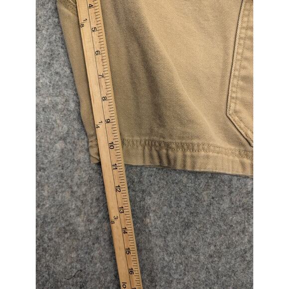 Duluth Trading Co. Cargo Shorts 40 Men's Beige Heavy Utility Workwear Durable - Picture 6 of 8